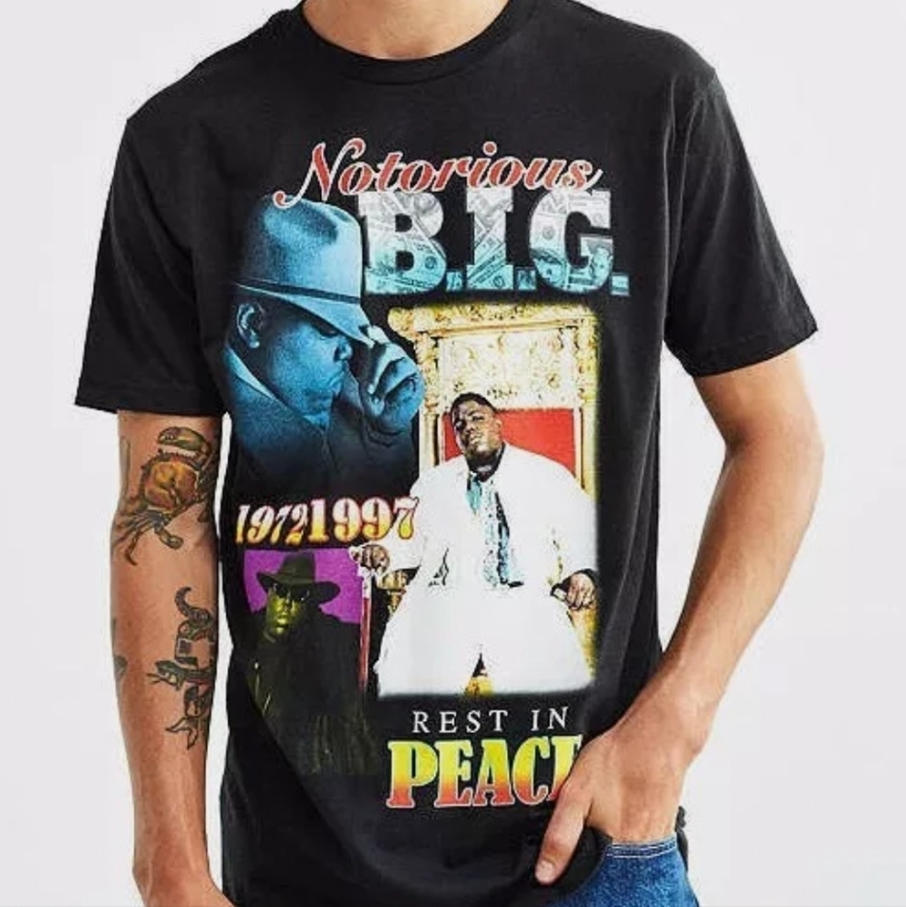 Men's Notorious B.I.G. T-Shirt Size Medium